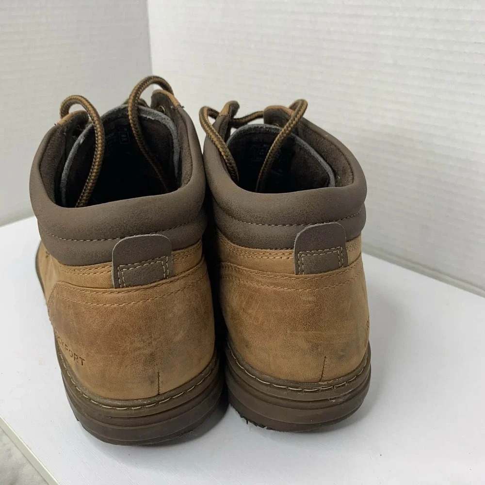Rockport Men's Rugged Bucks Waterproof Boot Boston Tan